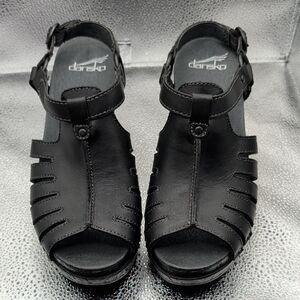 Dansko Women's Elegant Black Sandals